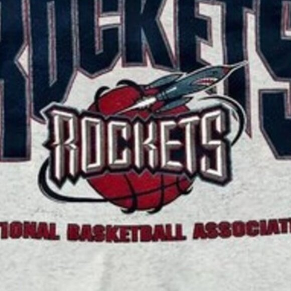Vtg Houston Rockets NBA Basketball Crewneck Sweatshirt - Picture 2 of 4